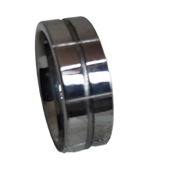 Tungsten Carbide Wedding Ring Band - Picture 2 of 3